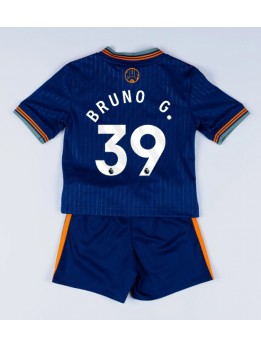 Newcastle United Bruno Guimaraes #39 Replika Tredje Kläder Barn 2025-26 Kortärmad (+ byxor)